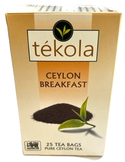 Thekola Ceylon Breakfast 25 tea bags