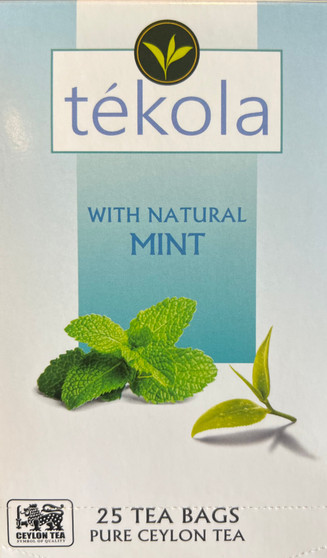 Tekola with Natural Mint 25 tea bags