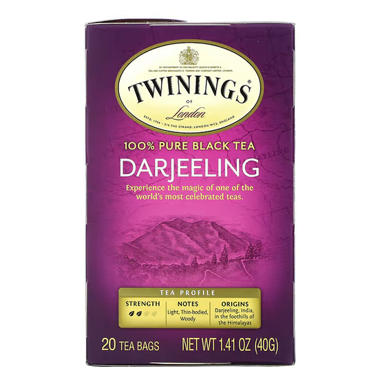 Twinings Darjeeling  20 Tea bags