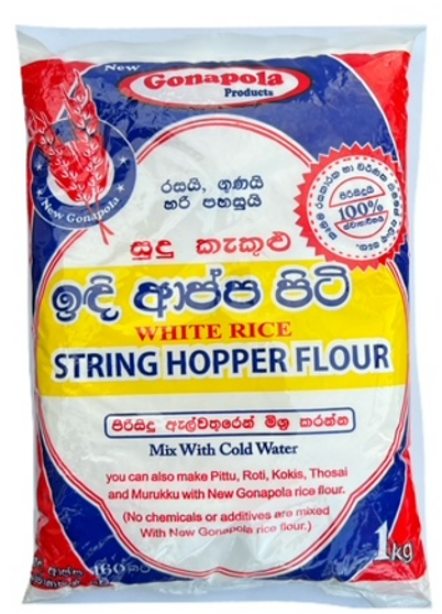 Gonopola White Rice Flour String hopper Mix 1kg