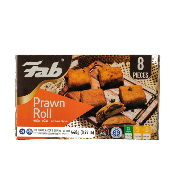 FROZEN PRAWN ROLL 8 IN A PACK  - IN-STORE PICK-UP ONLY