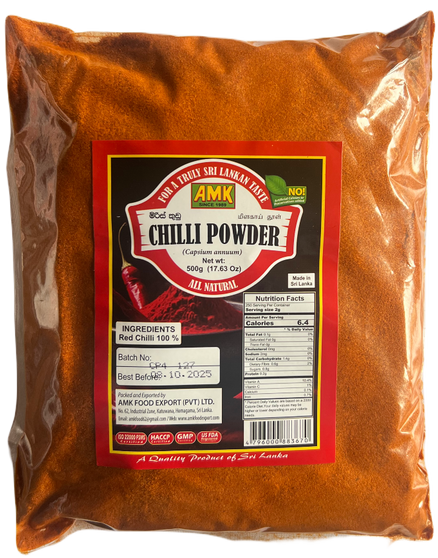 AMK Chilli Powder 500g Pack
