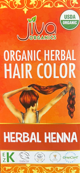 Jiva Organic Herbal Hair Color - Herbal Henna
