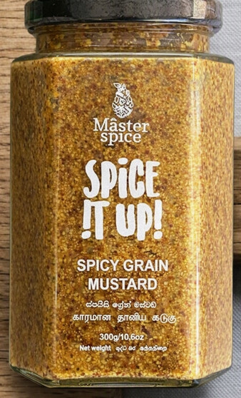 Master Spice Spicy Grain Mustard 300g
