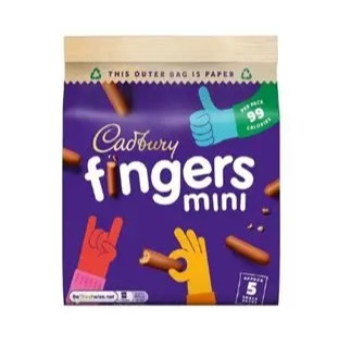 Cadbury Fingers Mini 96.5g