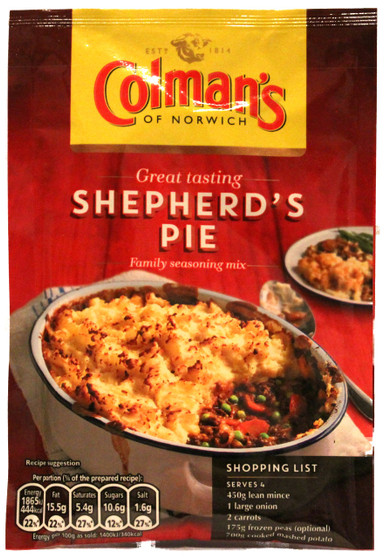 Colman's Shepherd's Pie Mix