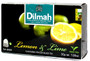 Dilmah Lemon & Lime Flavured Black Tea 20 bags