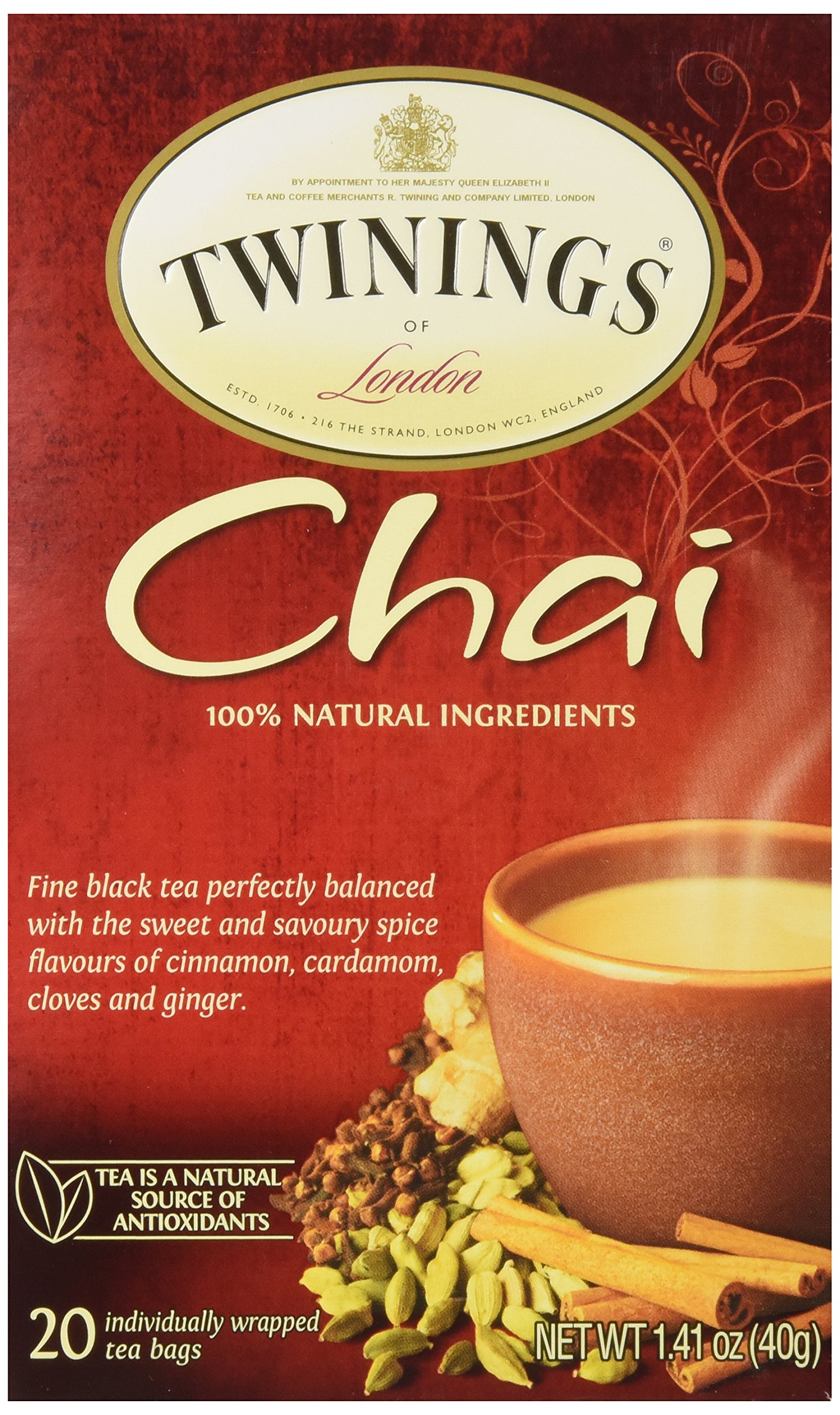 Twinings Chai Teabags • French Vanilla