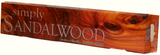 Sandal Wood 20 Incense sticks