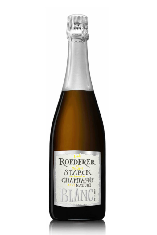 ワイン Louis Roederer Champagne Brut Nature Louis Roederer Brut Nature 2015 by Philippe Starck - Premier Champagne