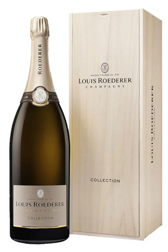 Louis Roederer Collection 242 (3L Jeroboam) in Wood Box