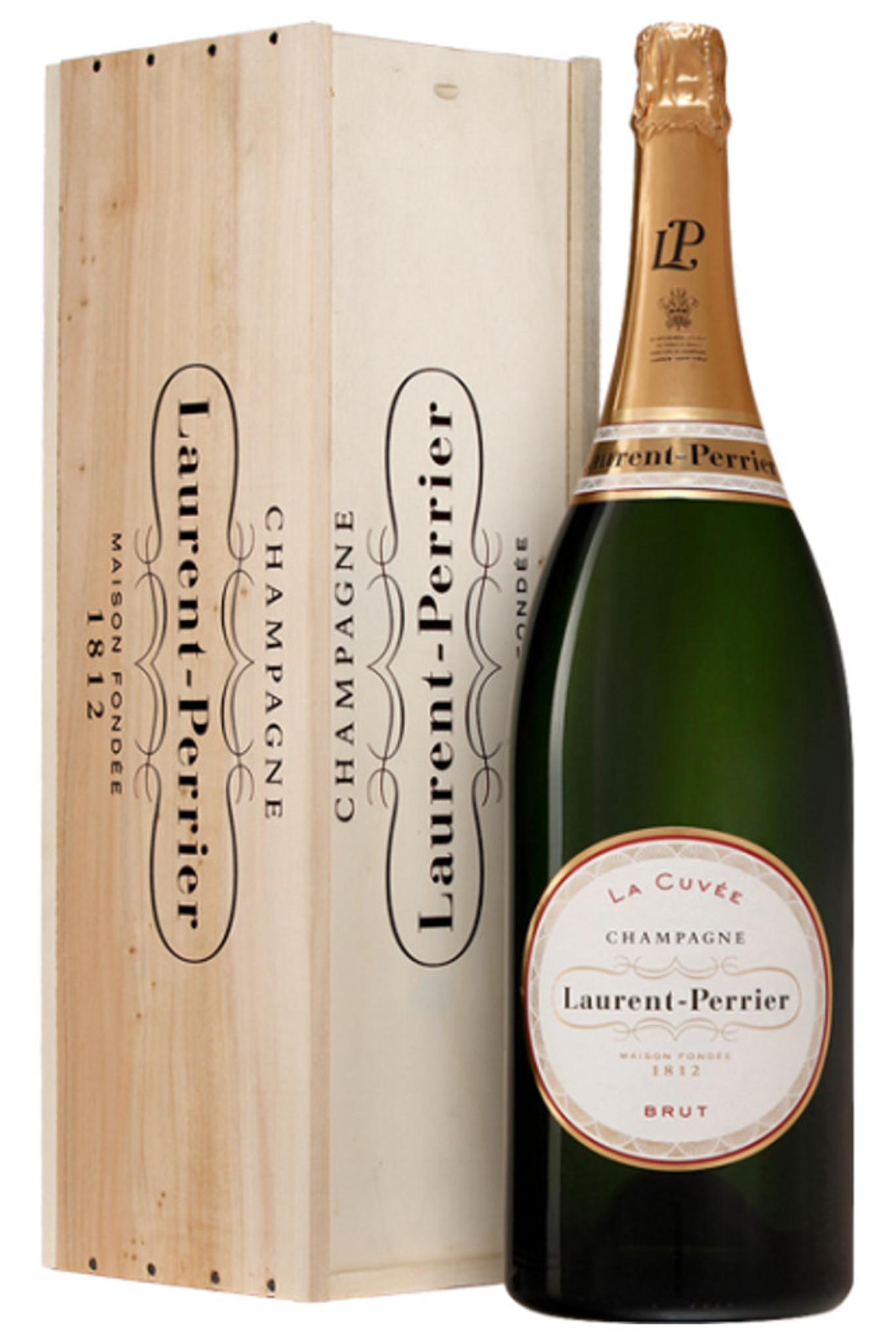 Laurent-Perrier Champagne La Cuvée Brut 0,75L (12% Vol.) avec gravure -  Laurent-Perrier - Champagne