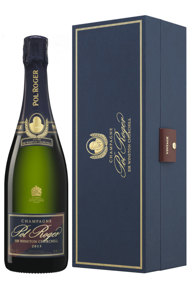 Pol Roger☆ポル ロジェ☆キュヴェ サー ウィンストン チャーチル☆ Pol Roger Cuvee Sir Winston Churchill 2015 in Gift Box - Premier