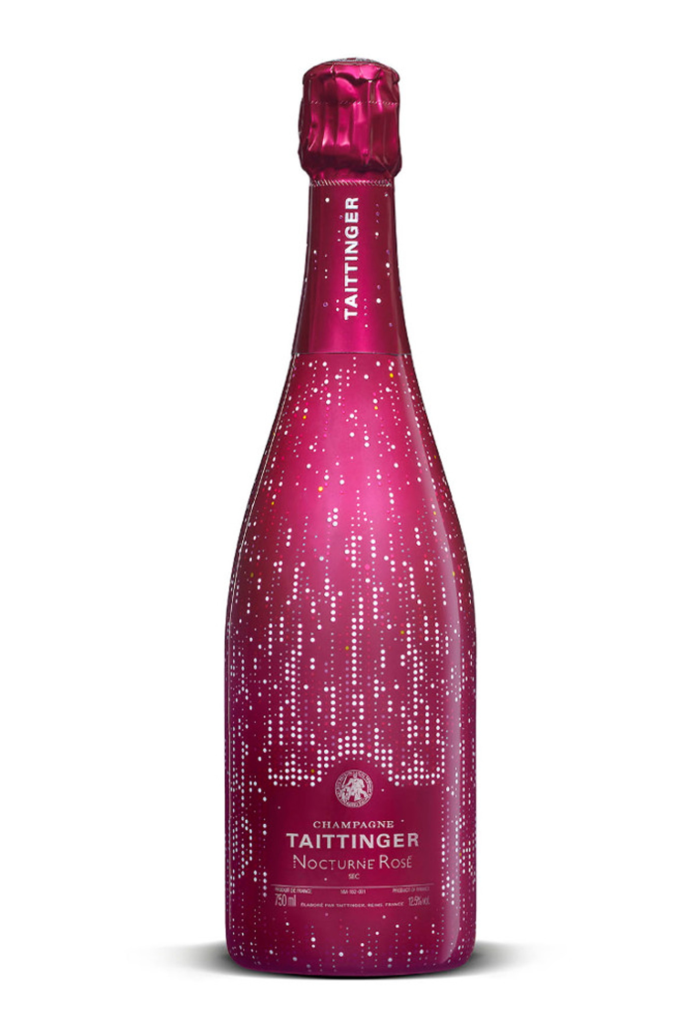Taittinger Nocturne City Lights Rose NV (750ML), Sparkling Rose, Champagne  Blend