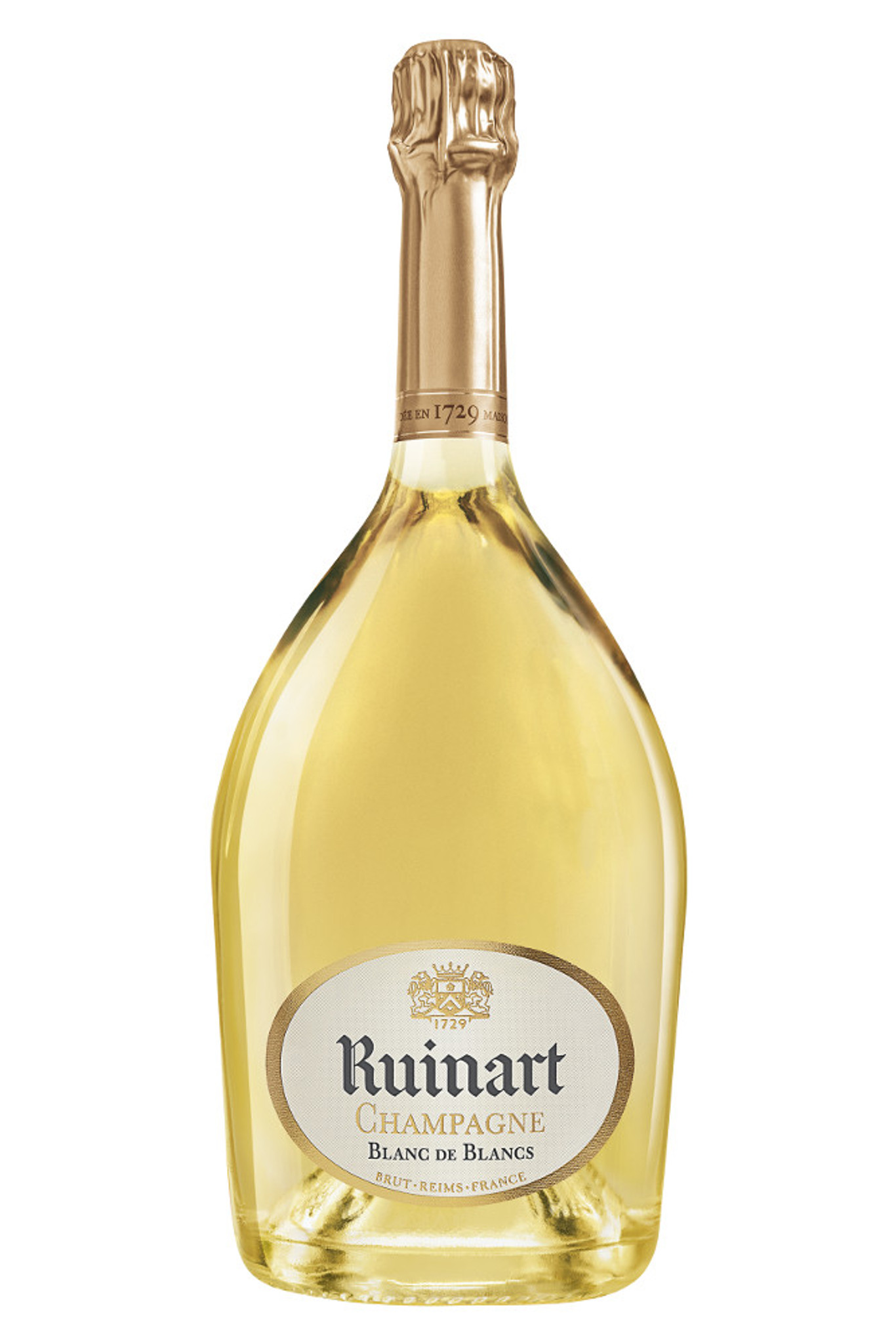 Champagne RUINART Blanc De Blancs Magnum   - Shopping et  Courses en ligne, livrés à domicile ou au bureau, 7j/7 à la Réunion
