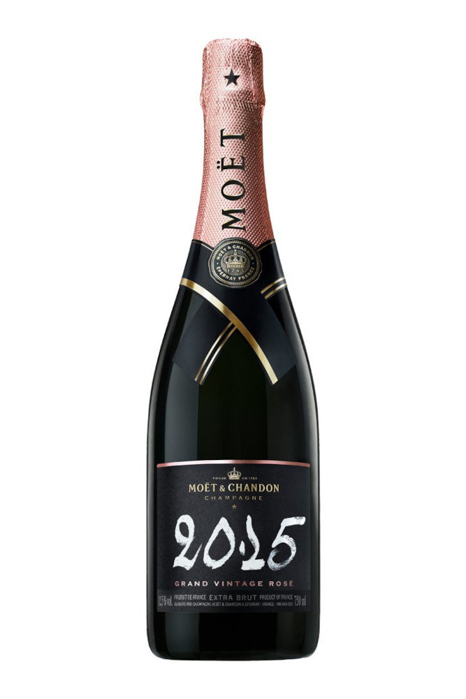 モエ・エ・シャンドン Grand Vintage Rose 2015 750ml Moet & Chandon Extra Brut Grand Vintage Rose 2015 - Premier Champagne