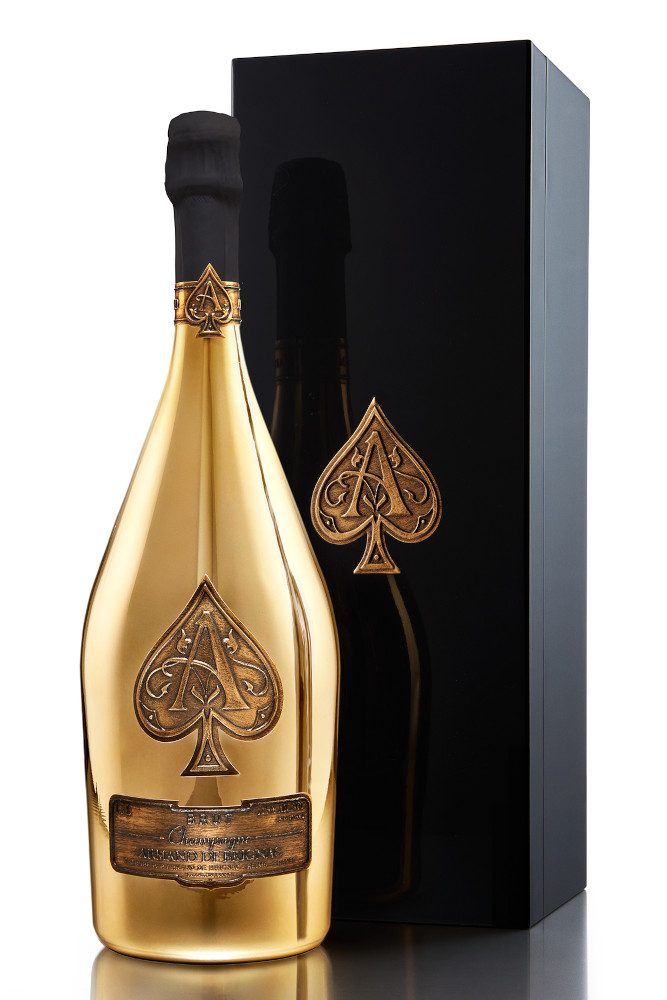 Armand de Brignac Gold Champagne Brut 12.5% 12L Balthazar - in luxury case  (12.000 ml)