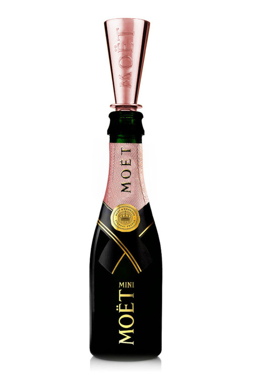 Moet & Chandon Rose Imperial (6 x 187ml Mini Bottles with Pink Sippers)