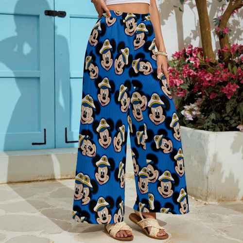 Blue Sailor Stripe Gauchos