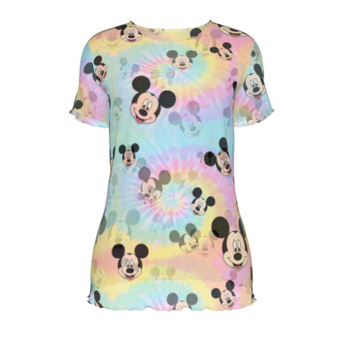 Mouse Tie Dye SS Mesh