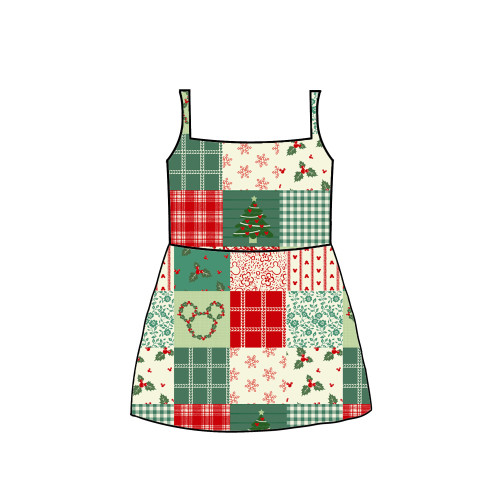 PATCHWORK ADULT ATHLETIC DRESS PRE-ORDER