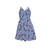 Blue Cruise Spaghetti Strap Dress