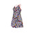 Red & Blue Stripes Spaghetti Strap Dress