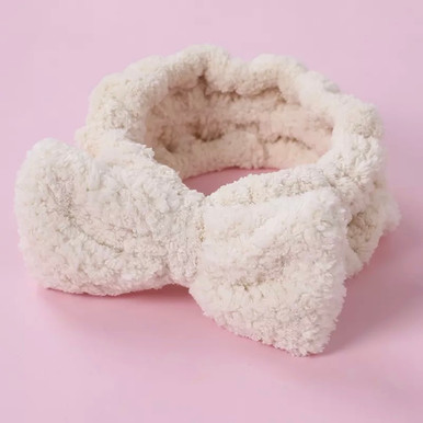 Fluffy Bow Headband