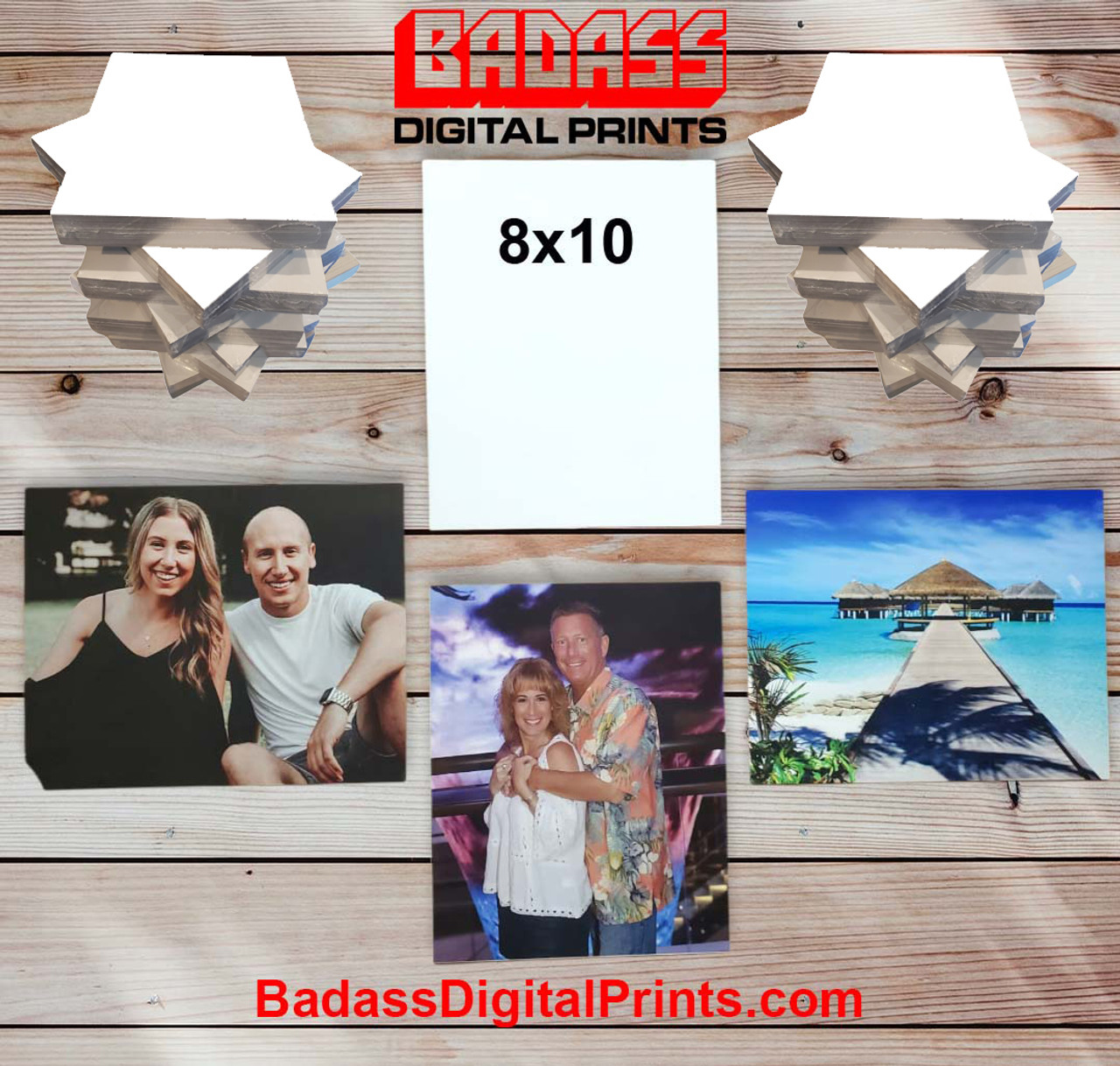 8 X 10 Aluminum Sublimation Photography Blanks with Round or Square  Corners