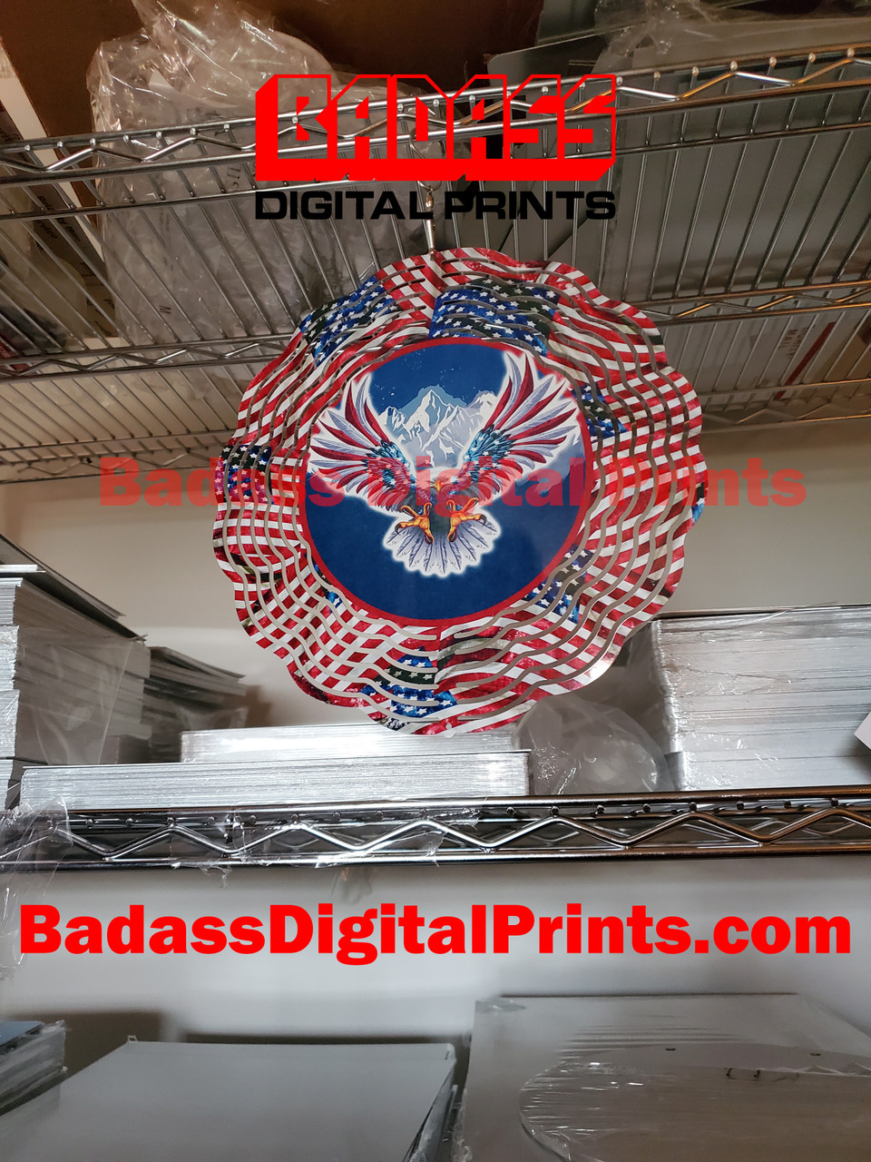 Wind spinner deluxe pack metal sublimation blanks