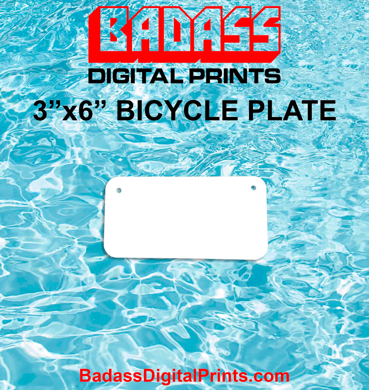 UV Coated License Plate Sublimation Blanks