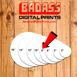 Large Selection of Aluminum Sublimation Circle Blanks Large Selection of Aluminum Sublimation Circle Blanks