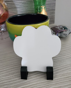 4" Paw Magnet High Definition Aluminum Dye Sublimation Photo Blank 4" Paw Magnet High Definition Aluminum Dye Sublimation Photo Blank