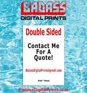 Double Sided Aluminum Sublimation Blanks Double Sided Aluminum Sublimation Blanks