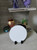 6" Circle High Gloss White Sublimation Blank