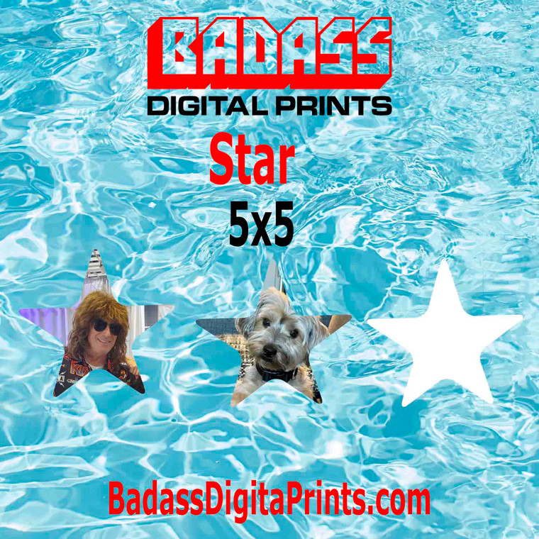 Star Aluminum Sublimation Photo Blank