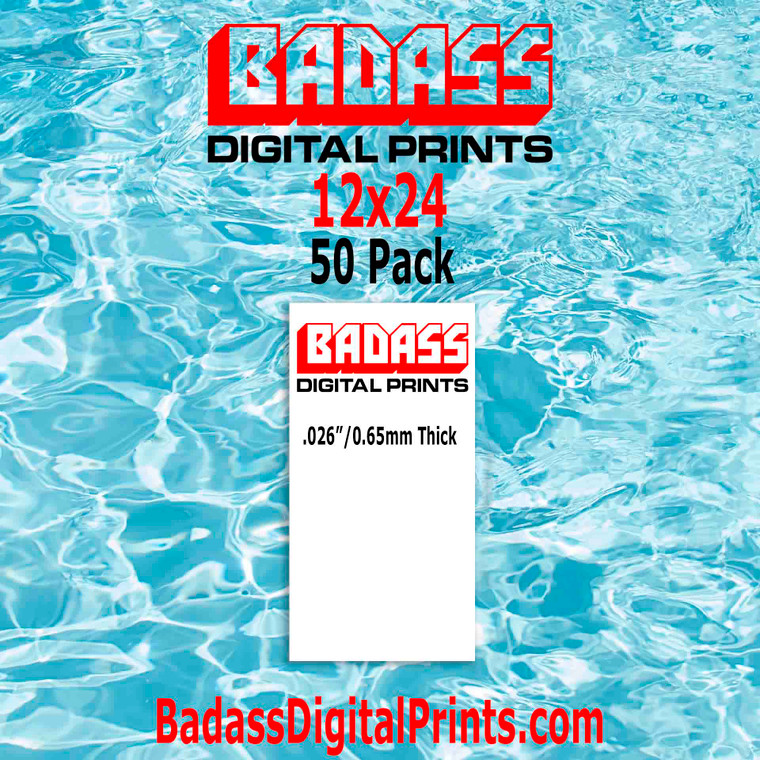 12x24 Aluminum Sublimation Panel