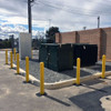 Electrically safe bollards