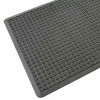 Air grid anti fatigue mat with black border