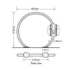 Tunnel Bike Rack - Galvanised