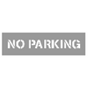 No Parking Stencil