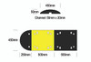 50mm Heavy Duty Thermoplastic Speed Humps