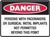 Persons with pacemakers sign