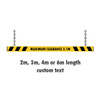 Height clearance bar diagram