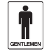 Gentlemen Toilet Sign