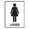 Ladies Toilet Sign