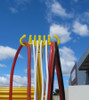 Cable lead stand