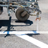 Line marking with PWS