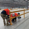 Installing guard rails