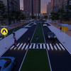 Solar Pedestrian Warning System